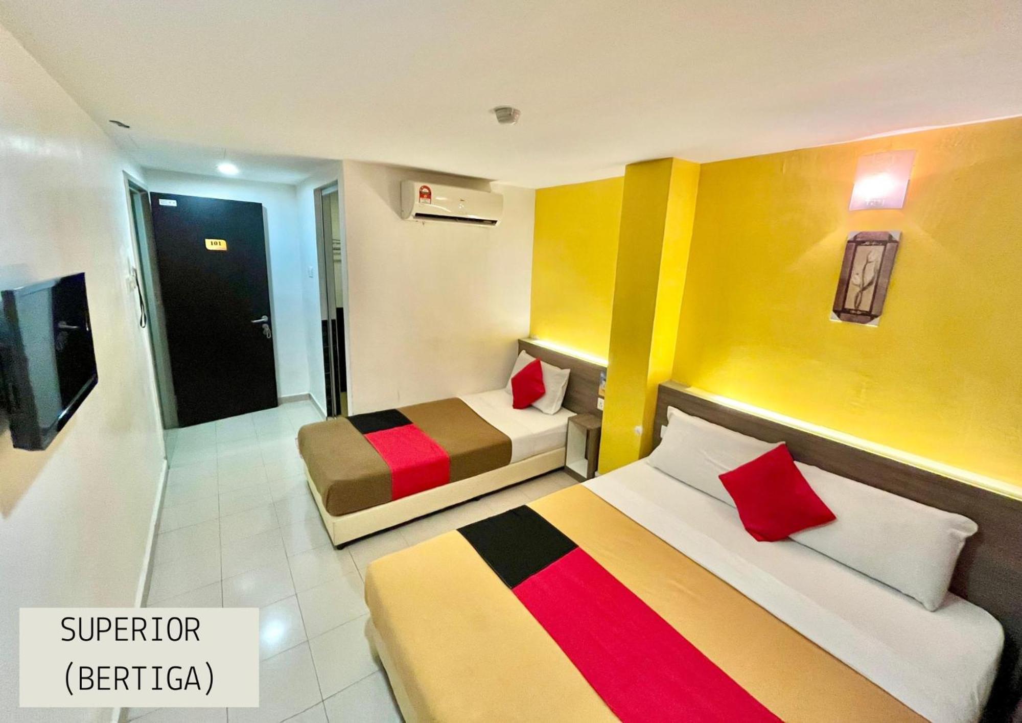 Yellow Mansion Hotel Melaka Raya Eksteriør bilde